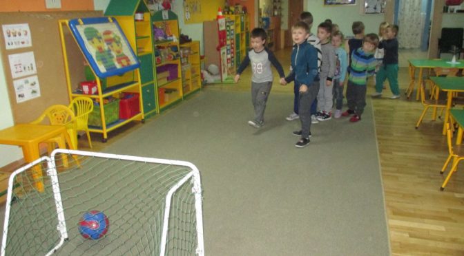 Przedszkolaki lubią sport