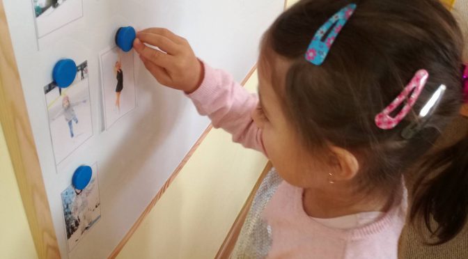 Biedronki o zimowych sportach