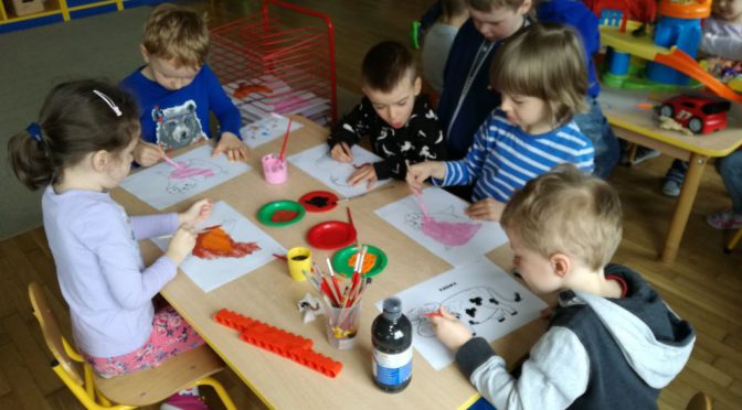 Biedronki i zwierzęta na wsi