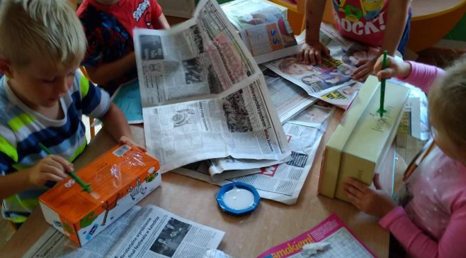 Tygryski budują miasto