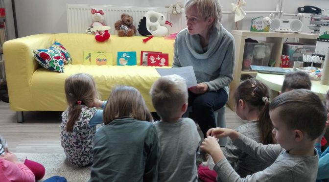 Biedronki szukają wiosny w Bibliotece