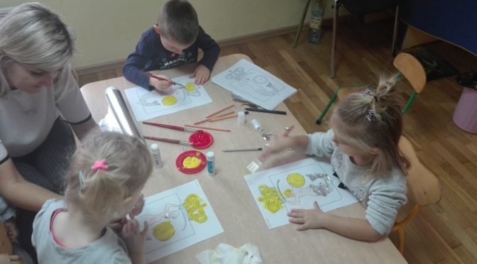 Biedronki poznają Warszawę