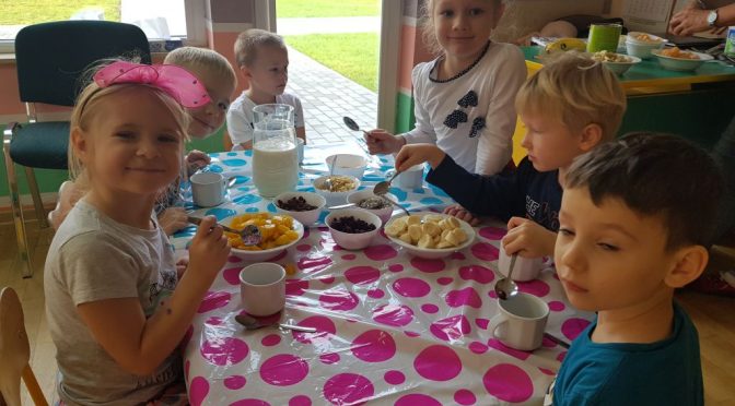 Zdrowy deser Tygrysków