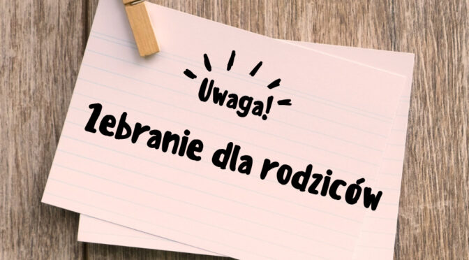 Zebrania z Rodzicami